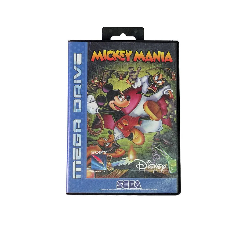 (Pre-Owned) Mickey Mania Game - Sega Mega - ريترو
